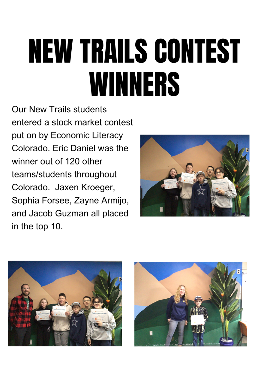 New Trails Contest Winners